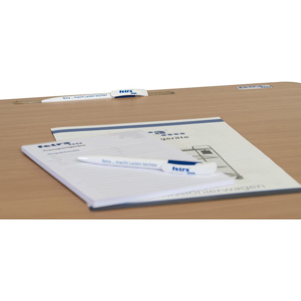 Fetra 5835 Rollpult mit verschließbarem Stahlschrank