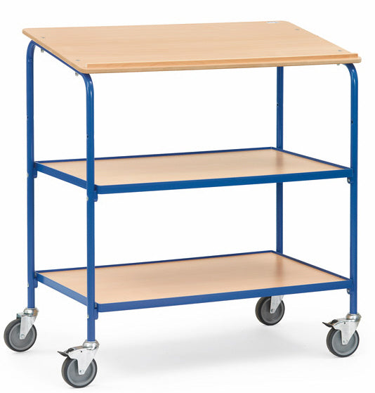 Fetra 5837 Rollpult in doppelter Breite mit zwei Ablageböden