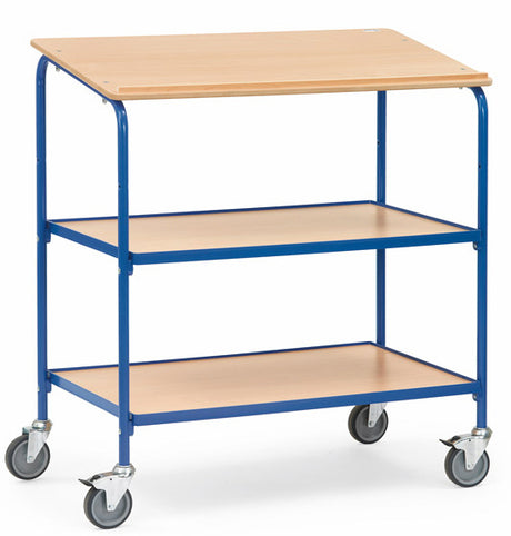 Fetra 5837 Rollpult in doppelter Breite mit zwei Ablageböden