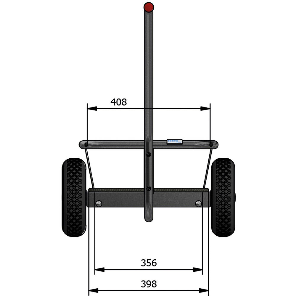 Fetra 6091 - Handwagen feuerverzinkt