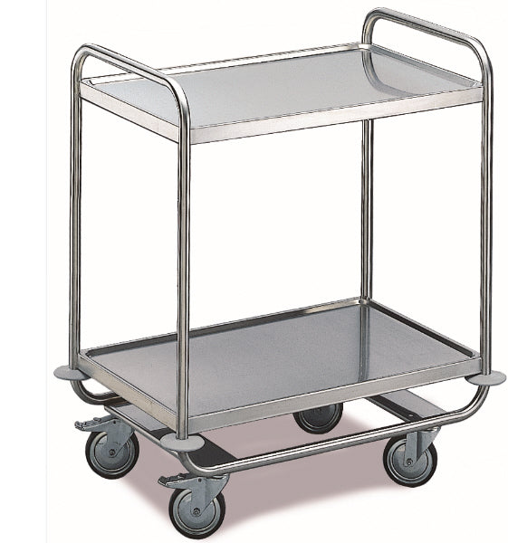 ROLLCART Schwerer Tischwagen zwei Etagen, 621217 621229