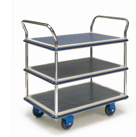 ROLLCART Tischwagen mit drei Etagen, 635150 635160