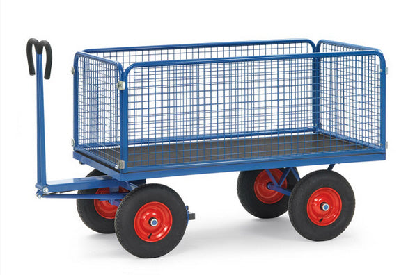 Fetra 6433/6434/6435/6436 Handpritschenwagen mit Drahtgitterwänden