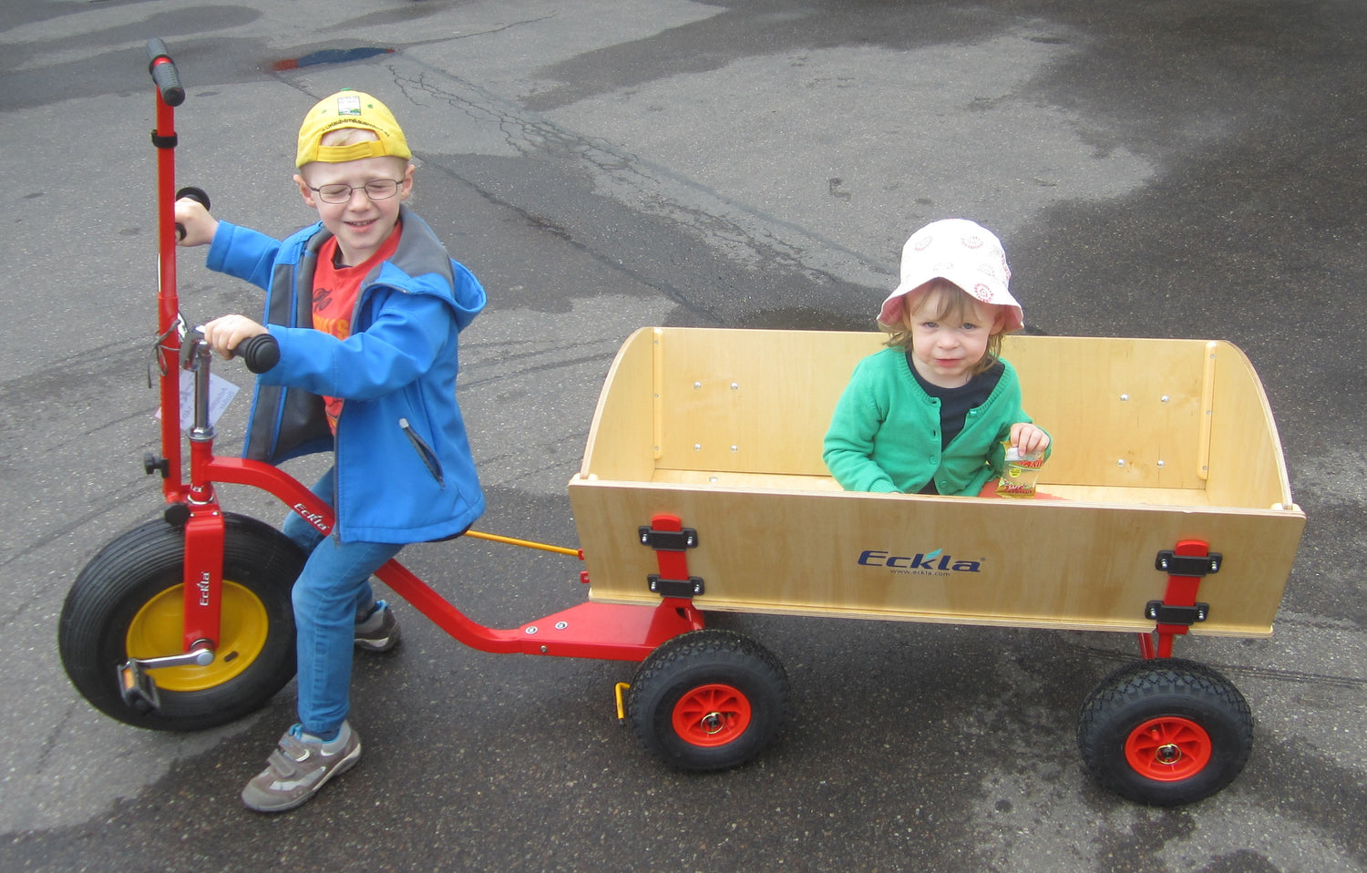 Eckla Dreirad für Bollerwagen