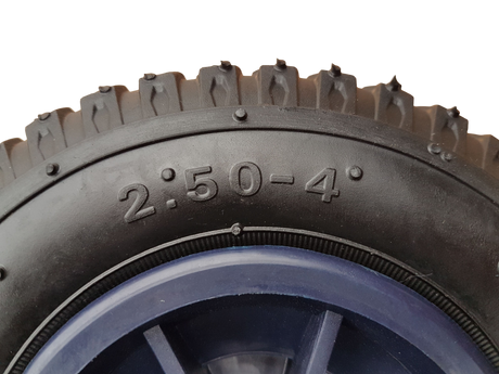 Frosal Ersatzrad Bollerwagen Nick und Bel Sol blau Luftbereifung Rad