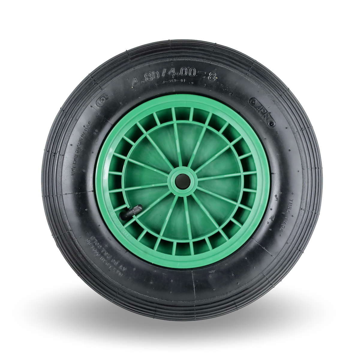 FROSAL Schubkarrenrad 400 (380) mm | Luftrad Schubkarre | Ersatzrad 4.80 / 4.00-8 ohne Achse
