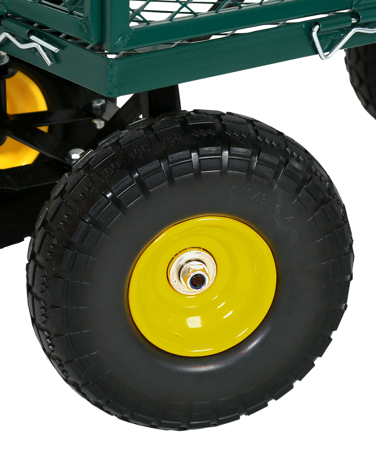 FROSAL Bollerwagen Phil – Gartenwagen pannensicher mit PU Rädern