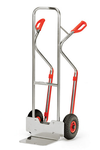 Fetra A1330V/A1330L/A1330P Alukarren 200 kg, Höhe 1300 mm, Gleitkufen