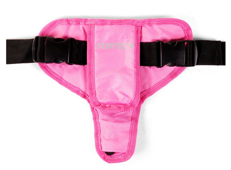 FUXTEC - Anschnallgurt - Sicherheitsgurt Bollerwagen Rosa