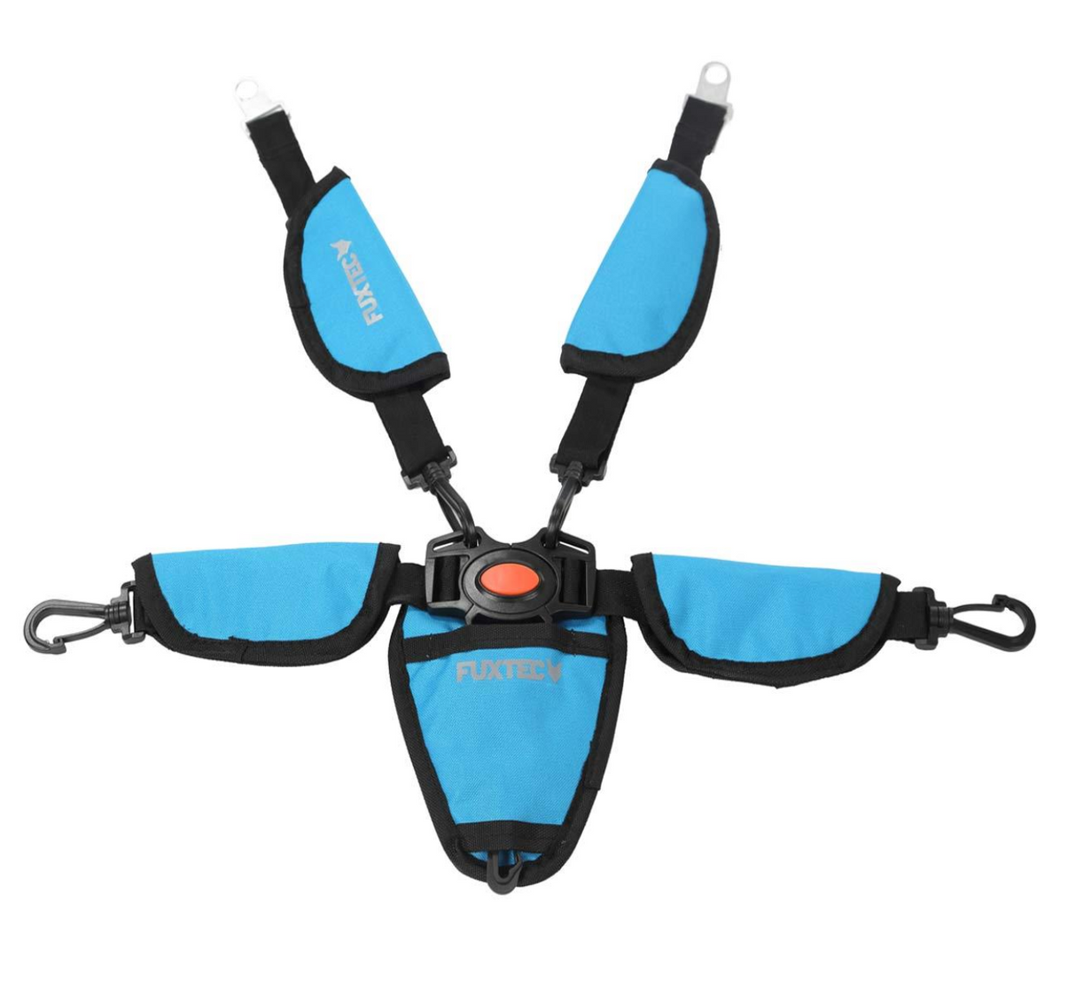 FUXTEC 5-Punkt Anschnallgurt für CT-850 Türkis