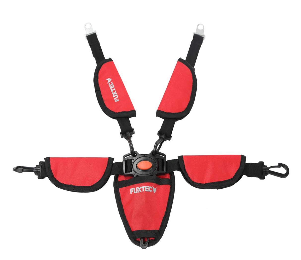 FUXTEC 5-Punkt Anschnallgurt für CT-850 Rot