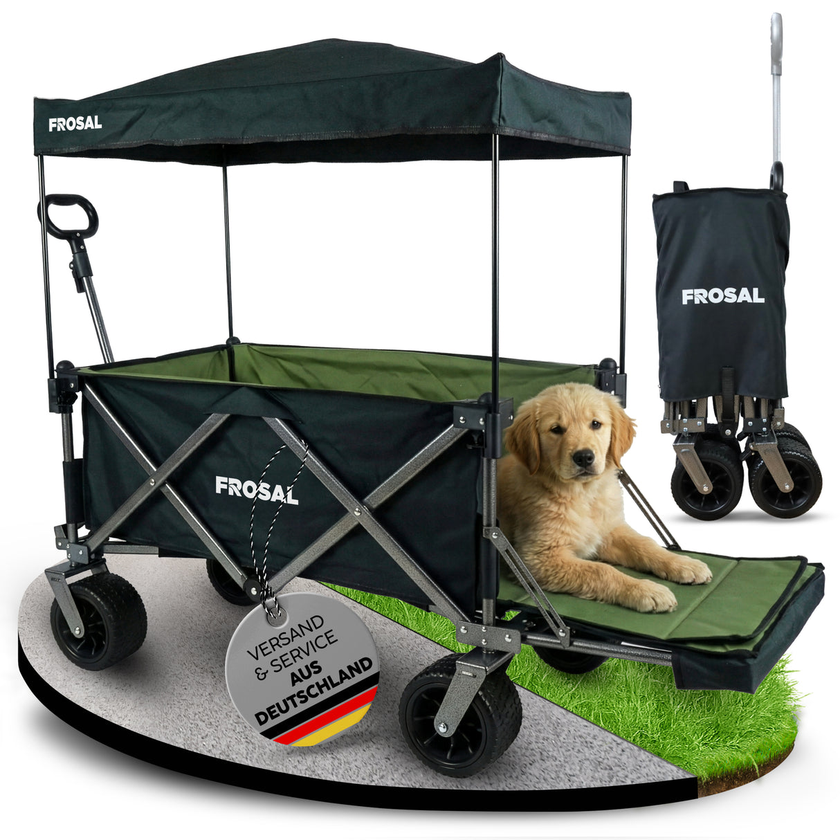 FROSAL Bollerwagen Theo faltbar