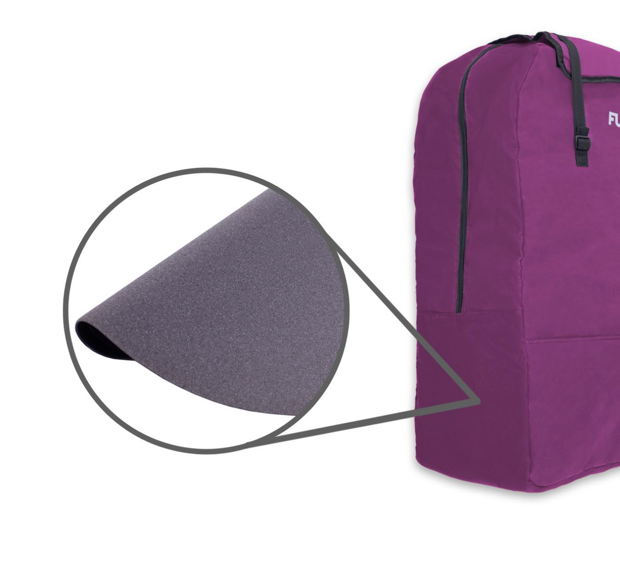 FUXTEC gepolsterte Transporttasche für FX-CT700 / FX-CT800, purpur