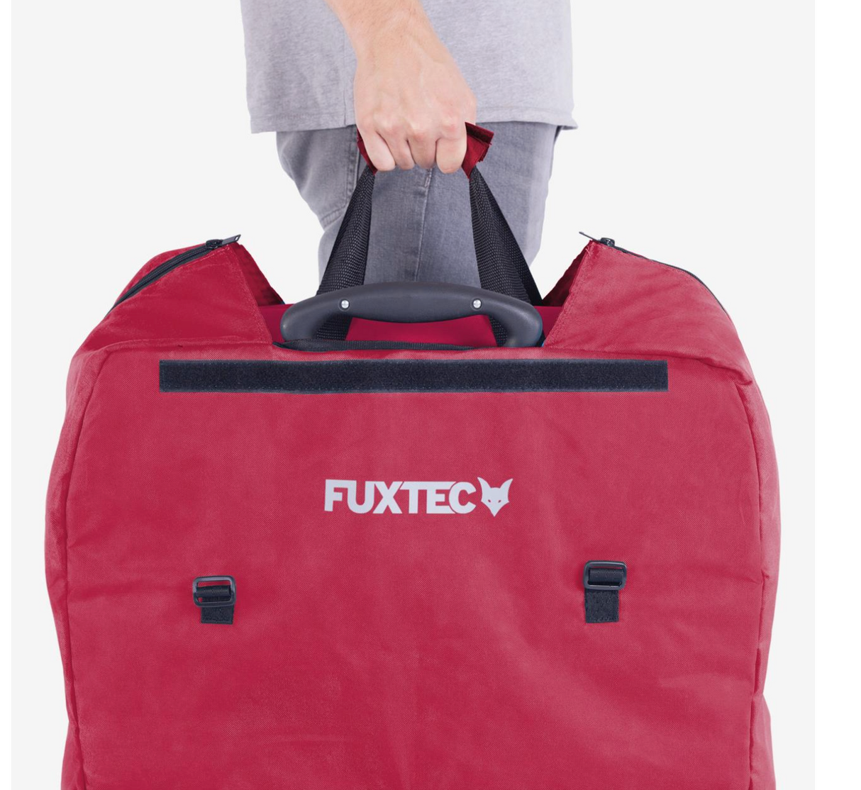 FUXTEC gepolsterte Transporttasche für FX-CT700 / FX-CT800, rot