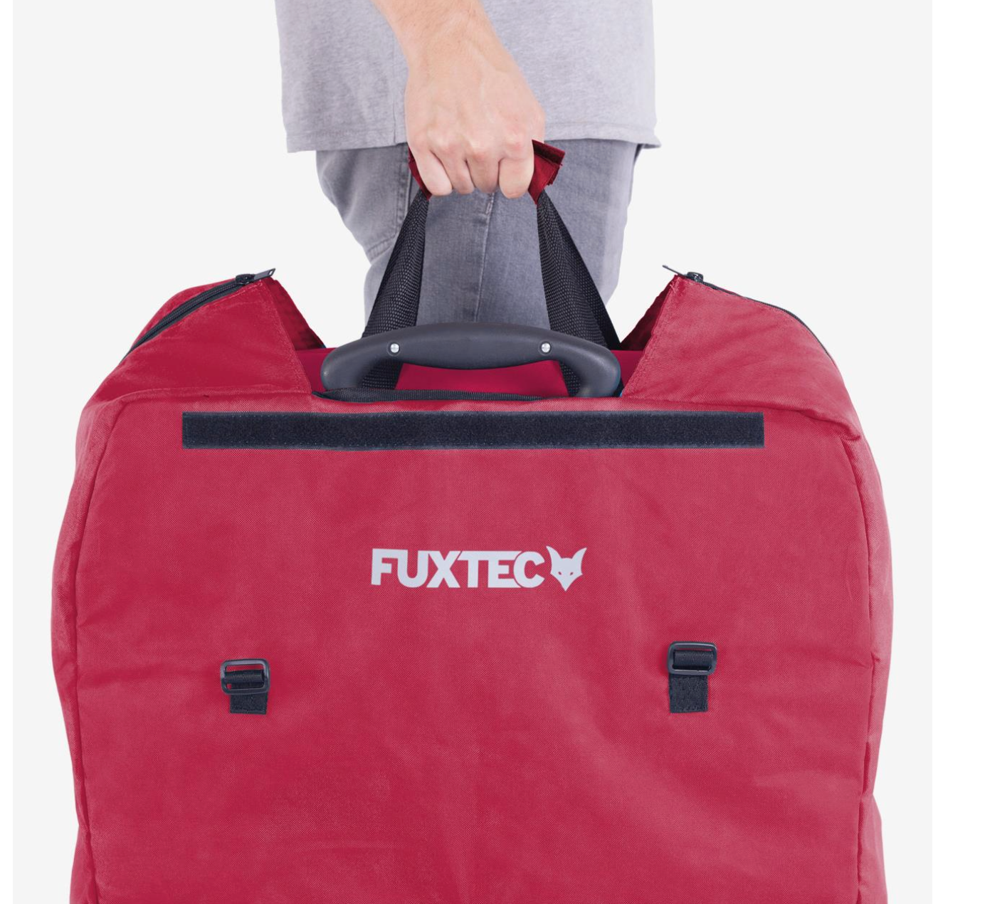 FUXTEC gepolsterte Transporttasche für FX-CT700 / FX-CT800, rot