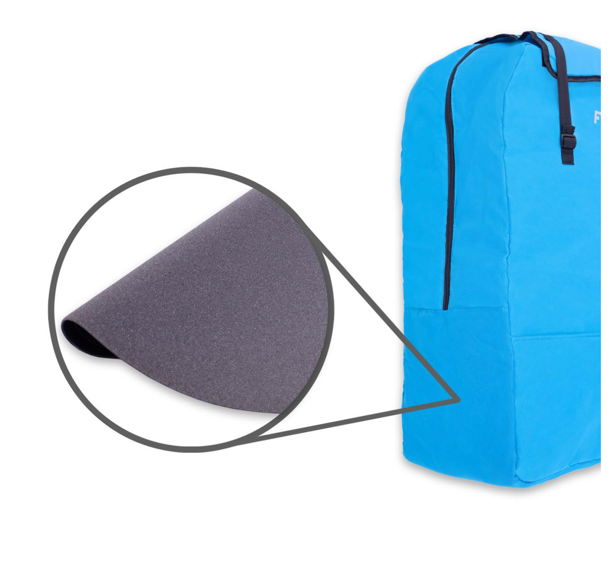 FUXTEC gepolsterte Transporttasche für FX-CT700 / FX-CT800, türkis