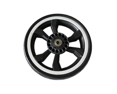 Ersatzrad CT850 weiß, Vorne/Hinten