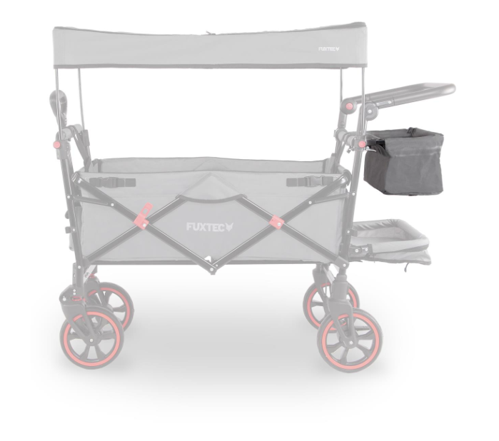 Stoffbezug für Hecktasche CT850 grau