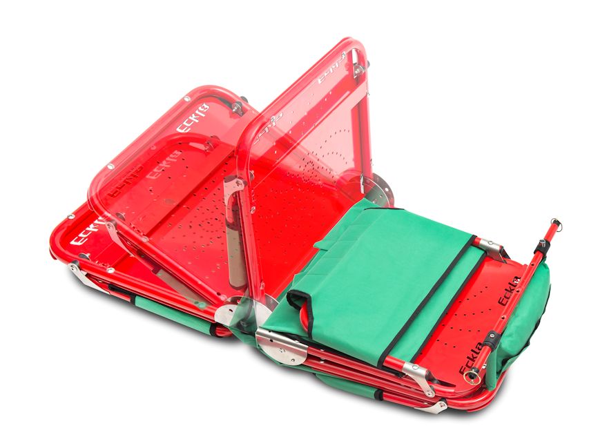 Eckla Express faltbarer Bollerwagen pannensicher grün