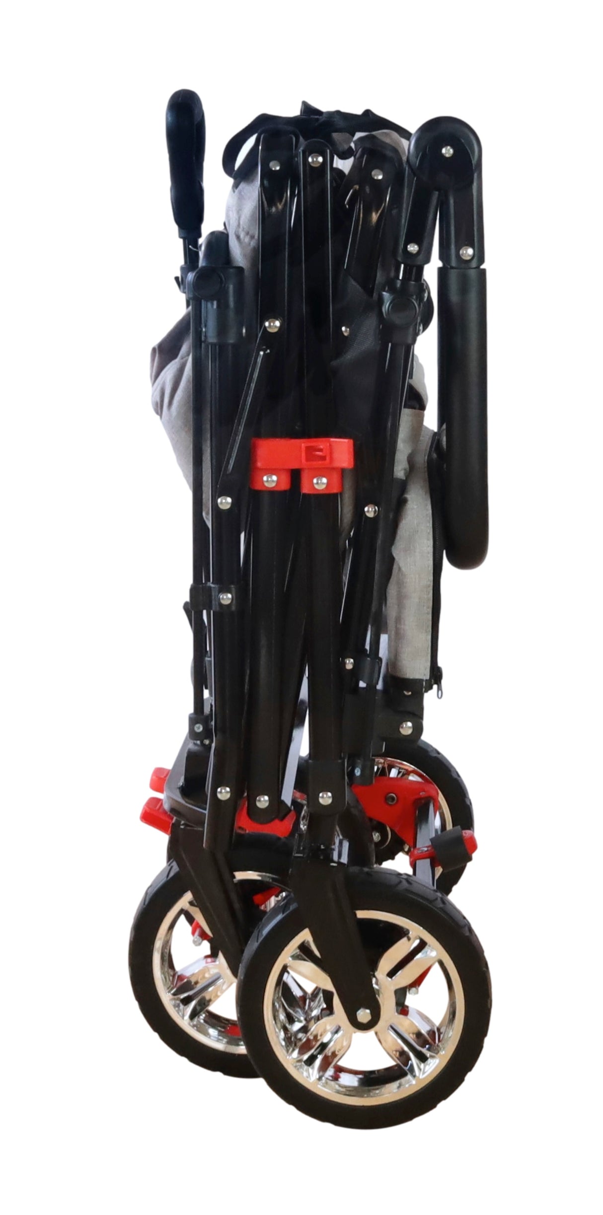 Bollerwagen FROSAL Leo silbergrau soft