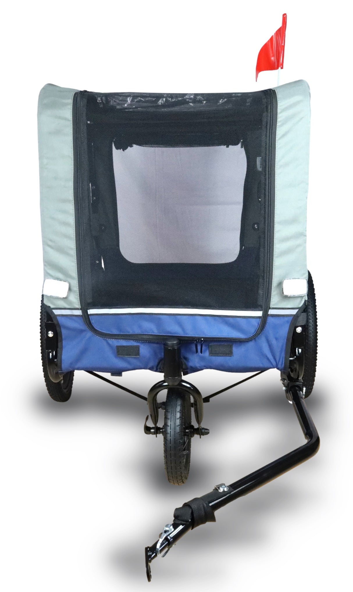 FROSAL Fahrradanhänger 2in1 Hundetrailer Hundebuggy Lasse