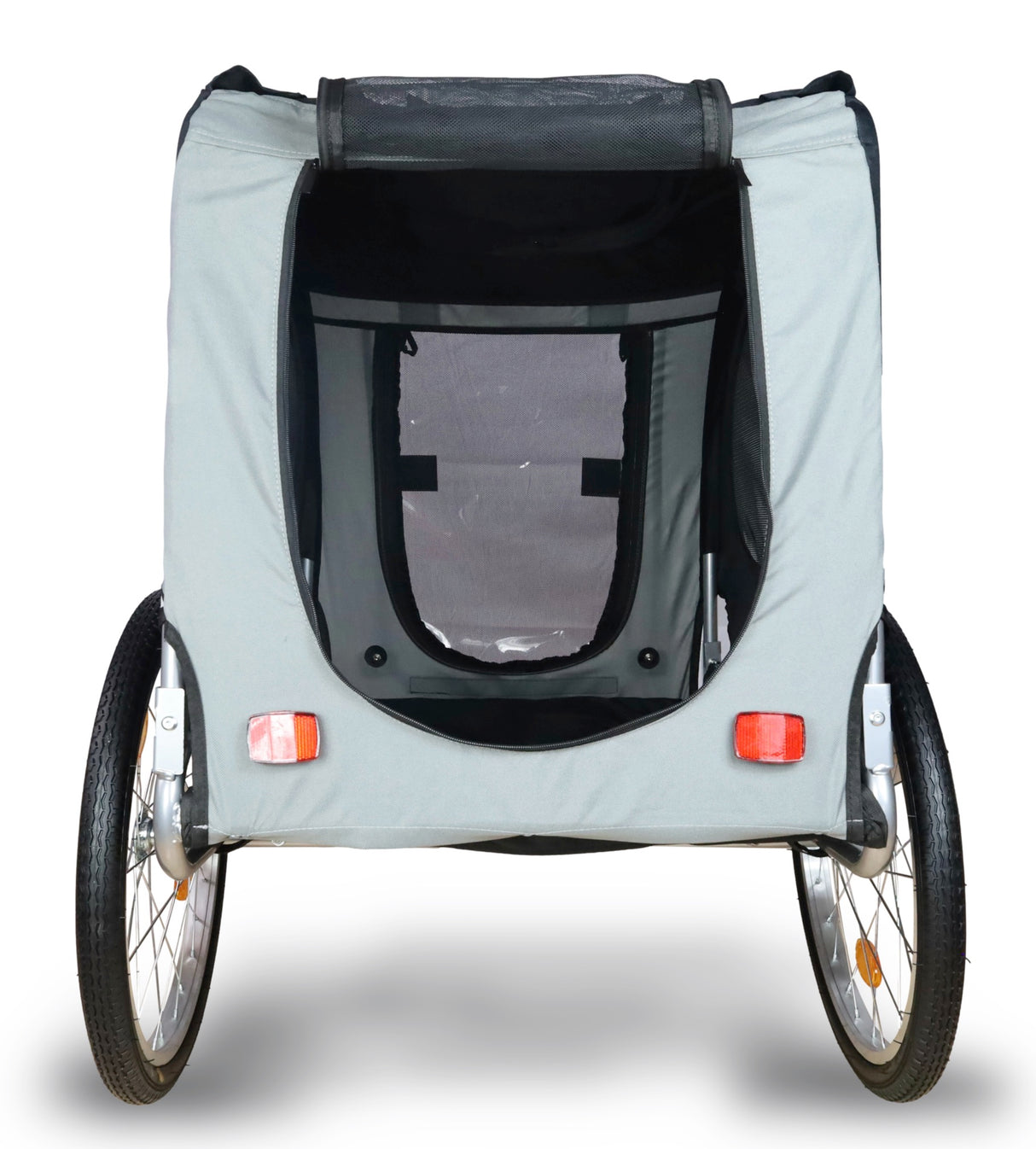 FROSAL Fahrradanhänger Lukas für Hunde Hundeanhänger