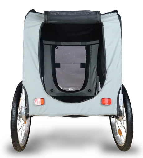 FROSAL Fahrradanhänger Lukas für Hunde Hundeanhänger