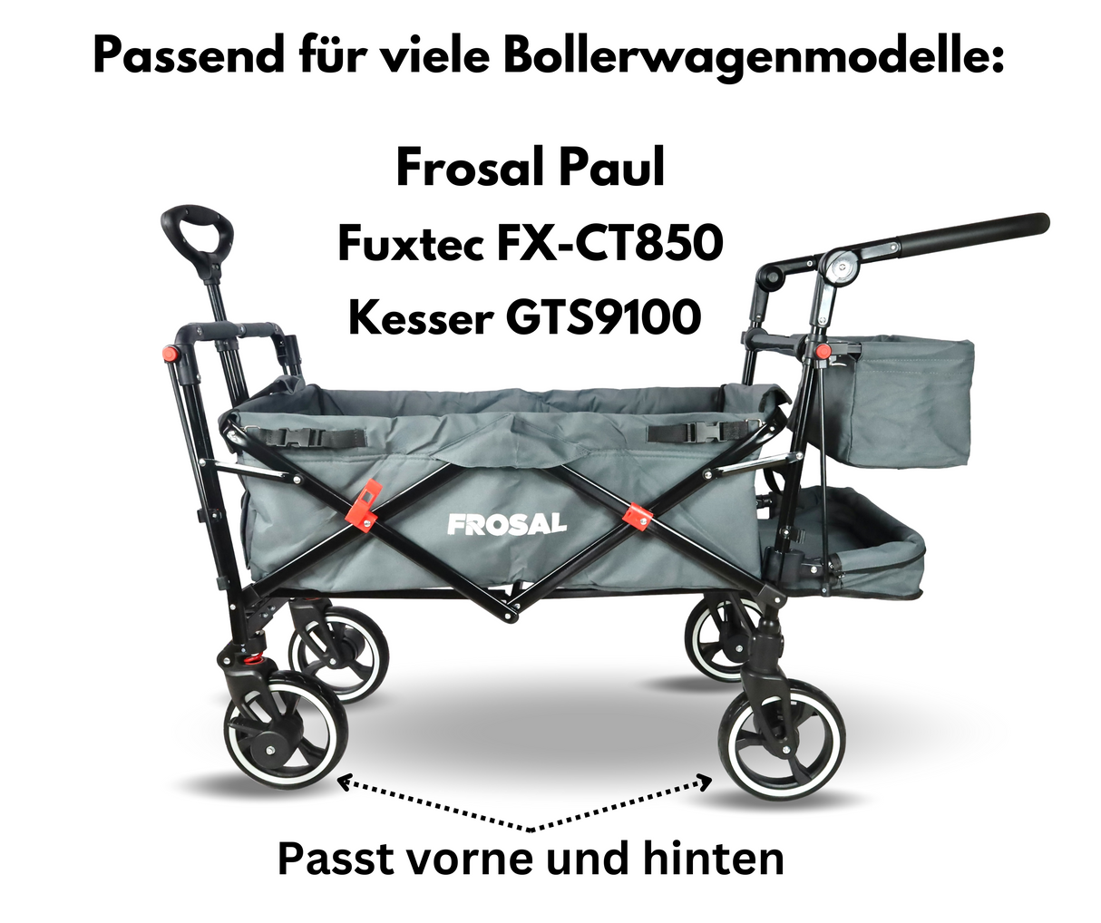 Ersatzrad Bollerwagen Paul & Fuxtec Kesser für Bollerwagen Paul Rad Bollerwagenrad