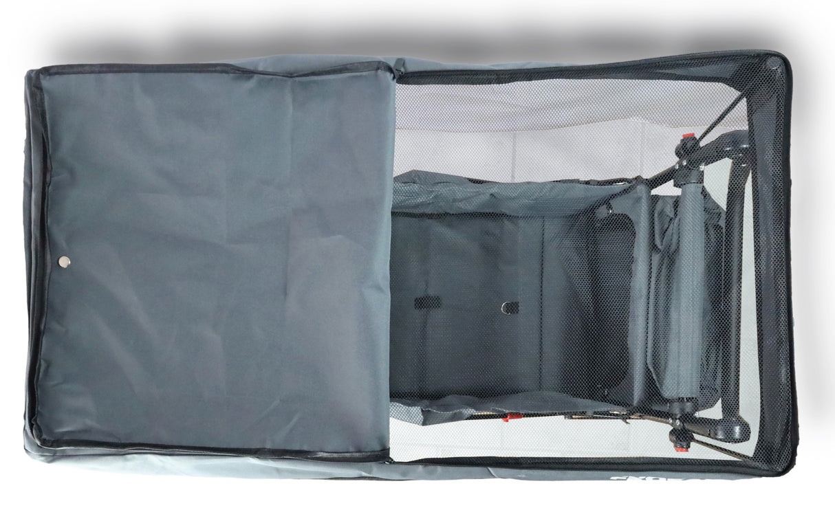 FROSAL Bollerwagen Paul grau faltbar Premium Handwagen