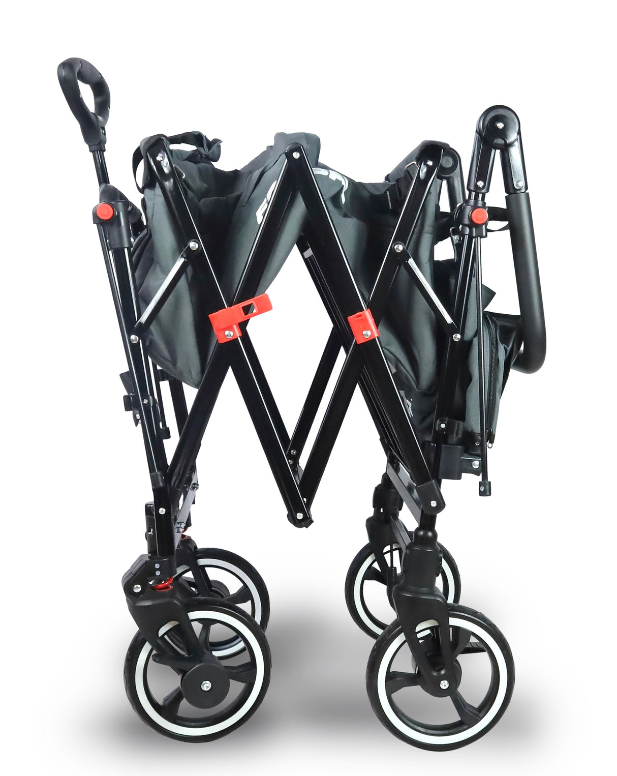 FROSAL Bollerwagen Paul grau faltbar Premium Handwagen