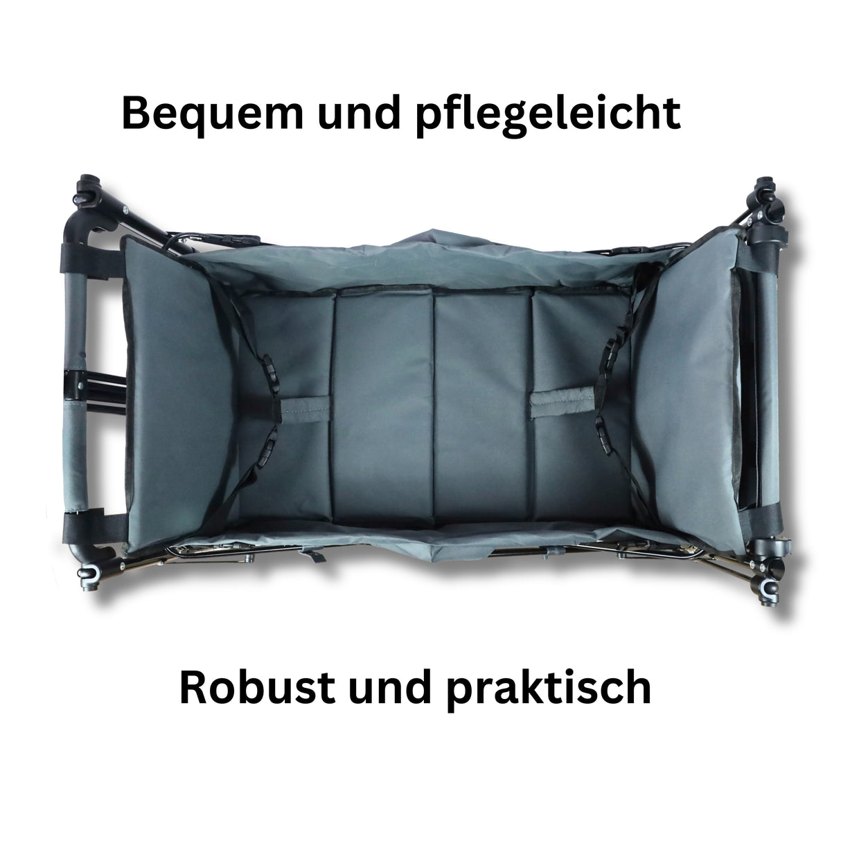 FROSAL Bollerwagenmatte Matte Bollerwagen Leo, Loki und Paul