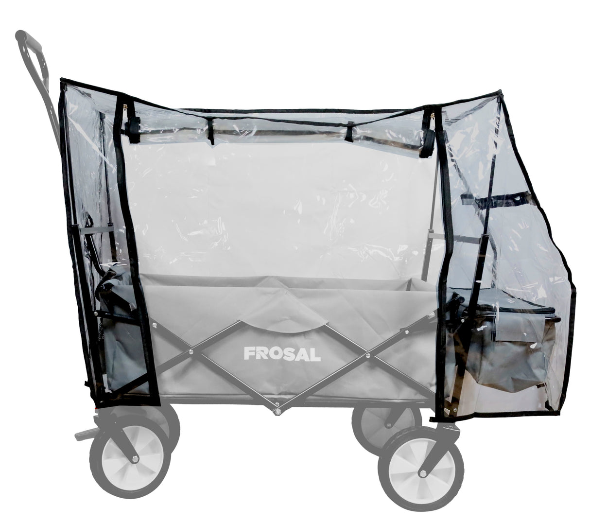 Regenverdeck FROSAL Bollerwagen Max Regenschutz
