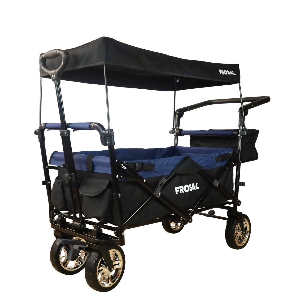 FROSAL Bollerwagen Loki Schwarz/blau