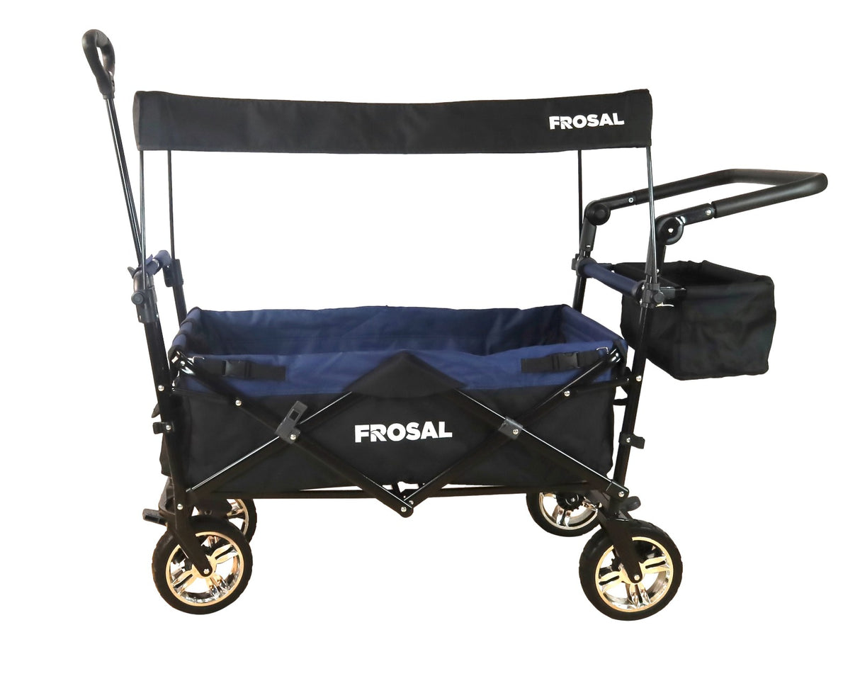 FROSAL Bollerwagen Loki Schwarz/blau