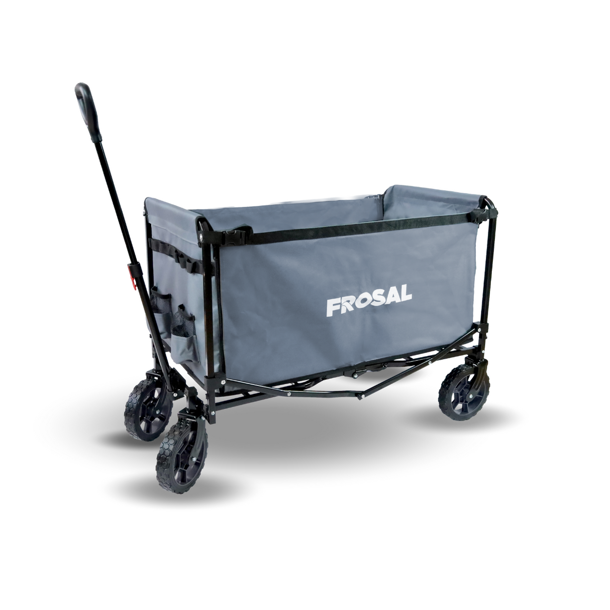 FROSAL Bollerwagen faltbar Bruno grau