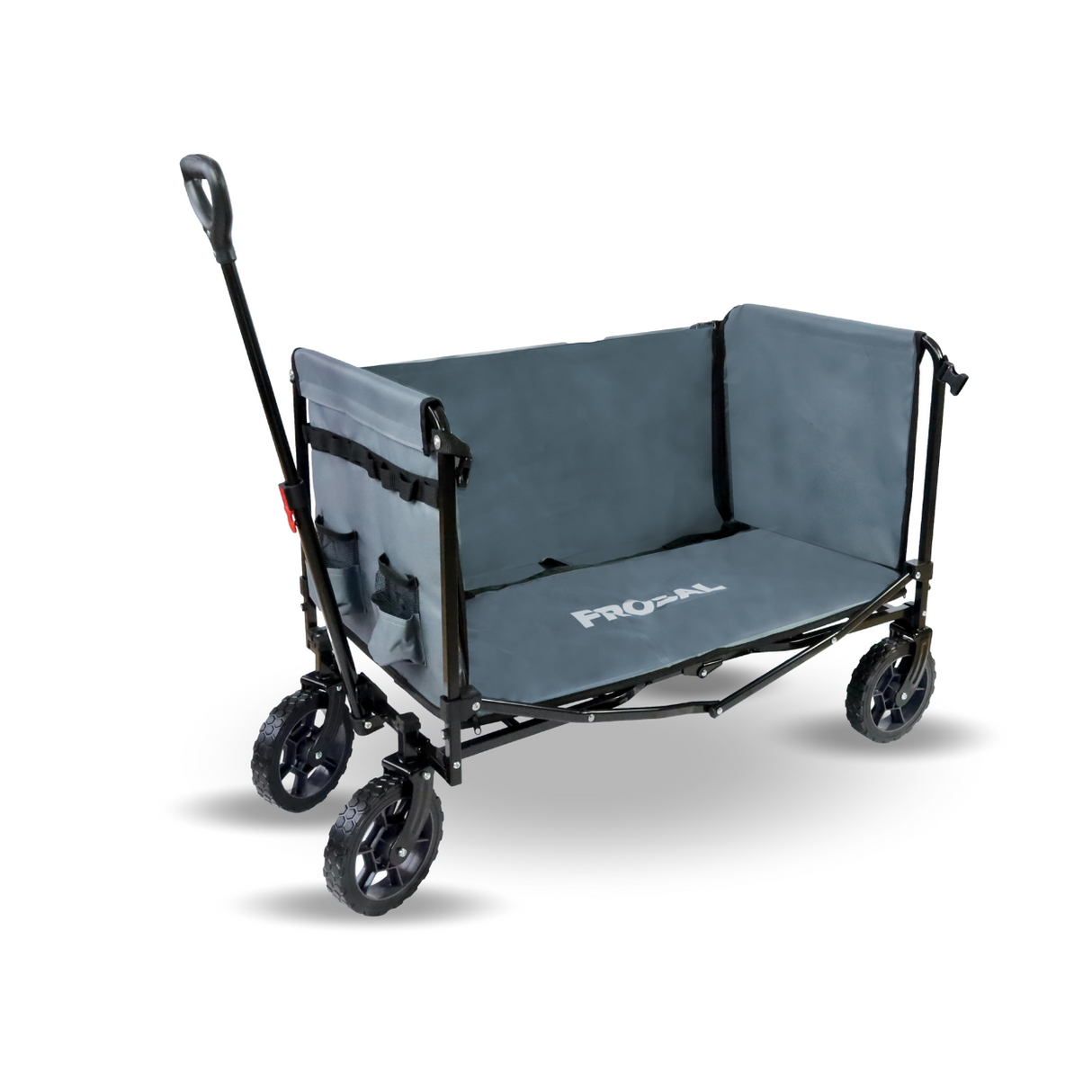 FROSAL Bollerwagen faltbar Bruno grau
