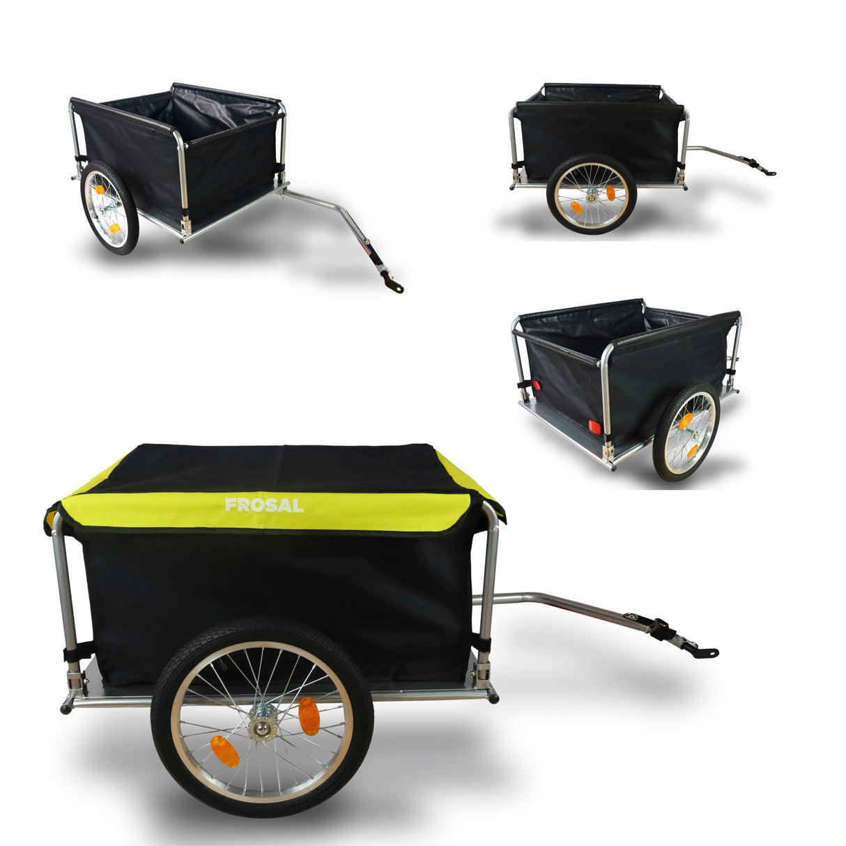 FROSAL Fahrradanhänger Hugo Anhänger fürs Fahrrad
