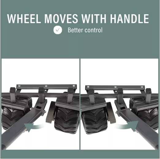 Sekey Verlängerter faltbarer Bollerwage mit Bremse