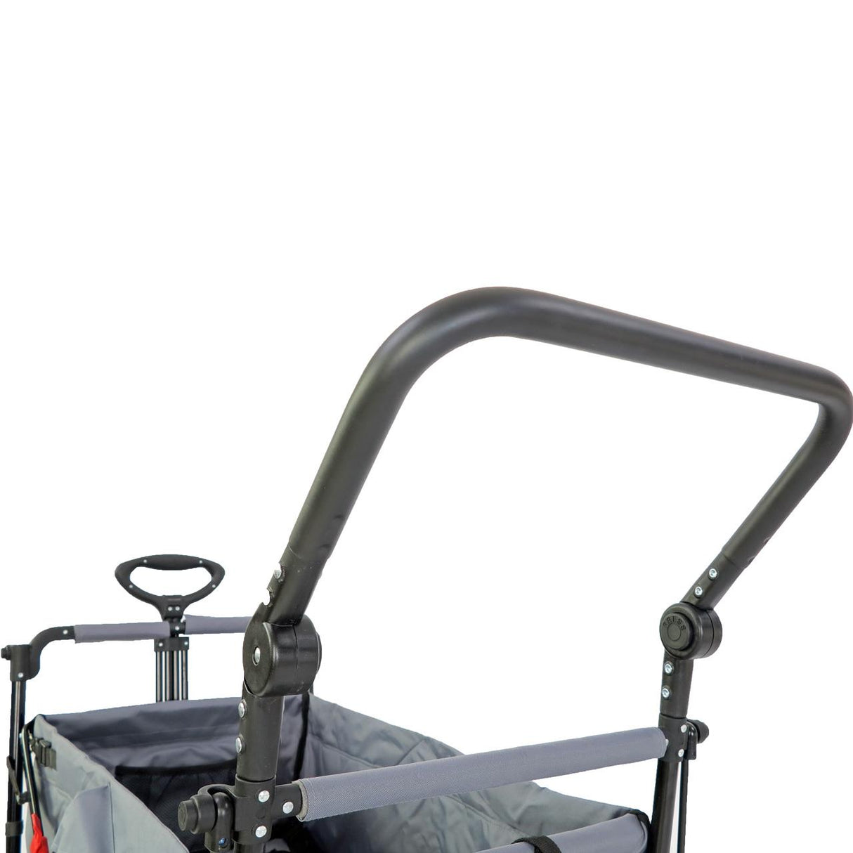 FUXTEC faltbarer Bollerwagen FX-CT700G mit UV-Schutz-Sonnendach, grau