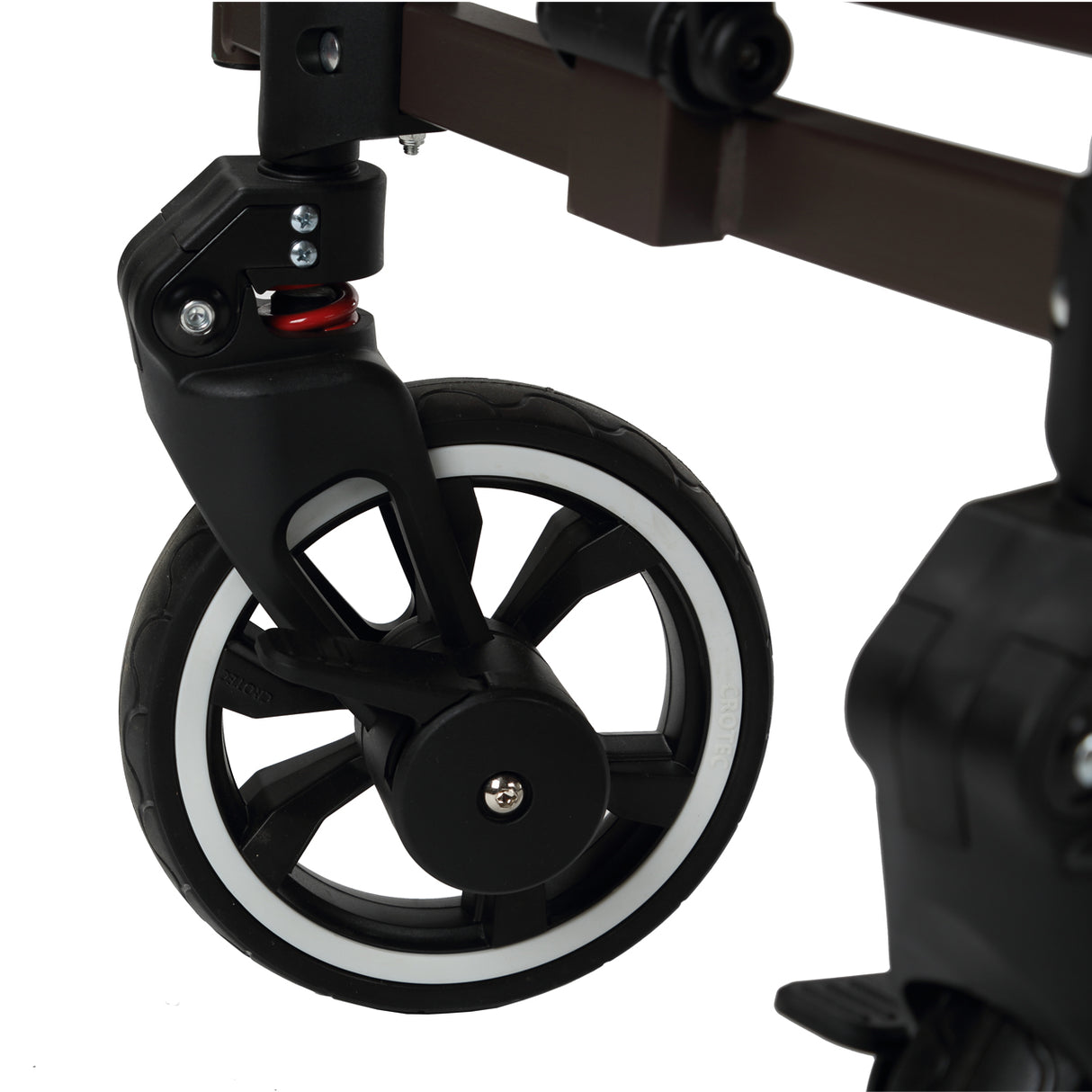 FUXTEC faltbarer Premium Bollerwagen FX-CT850 in Braun