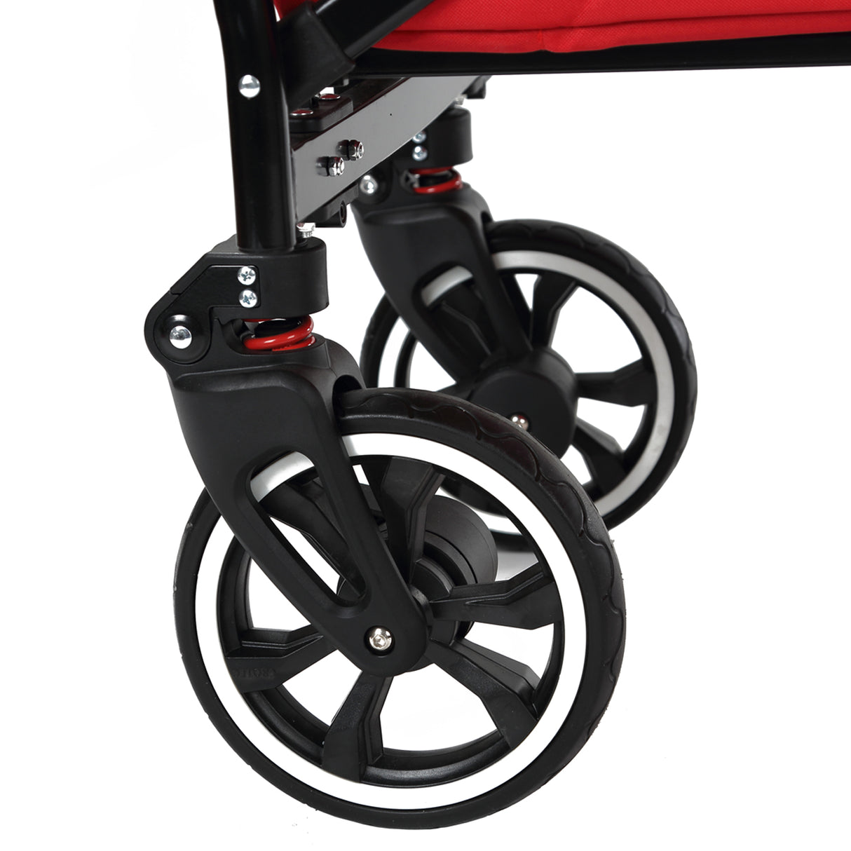 FUXTEC faltbarer Premium Bollerwagen FX-CT850 in Rot