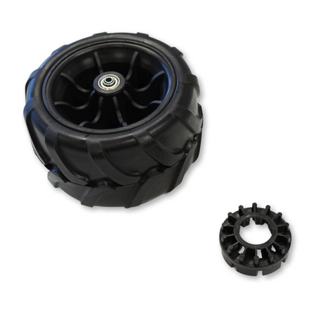 FUXTEC CTB800 Rad inkl. Achse, hinten