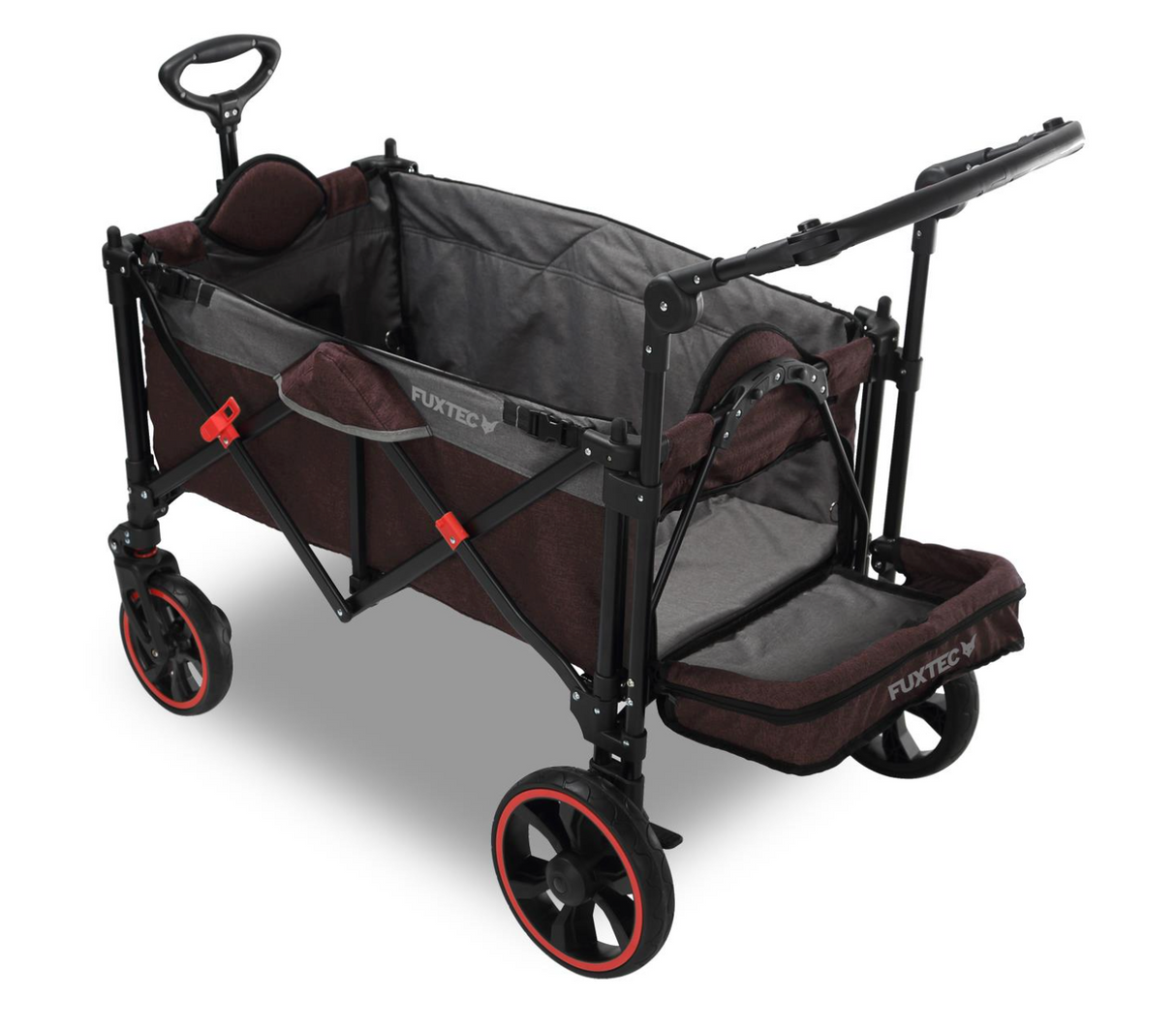 FUXTEC CTC850 Premium Kompakt-Bollerwagen, premium braun