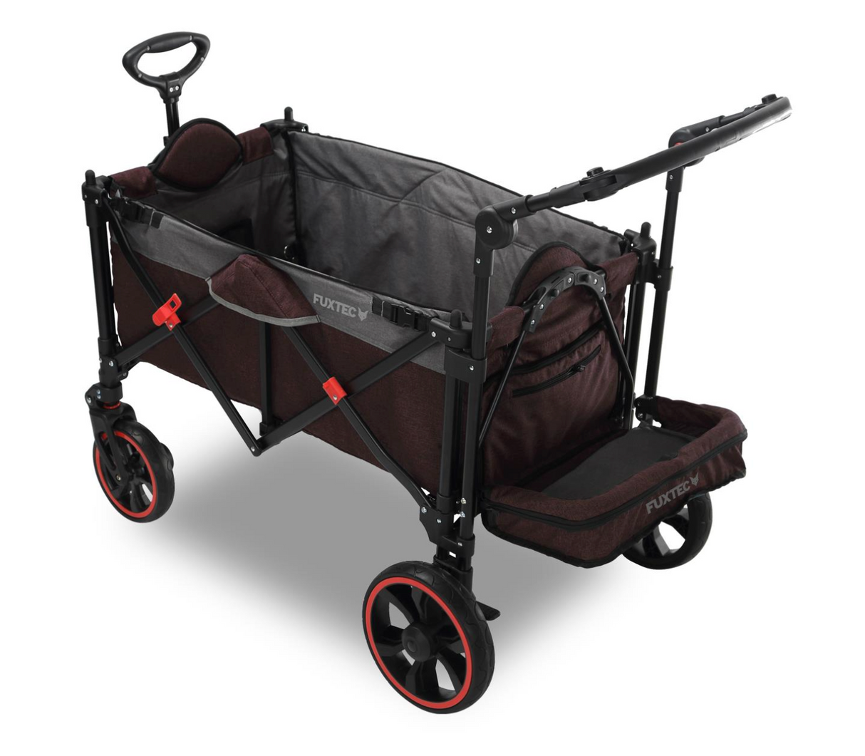 FUXTEC CTC850 Premium Kompakt-Bollerwagen, premium braun