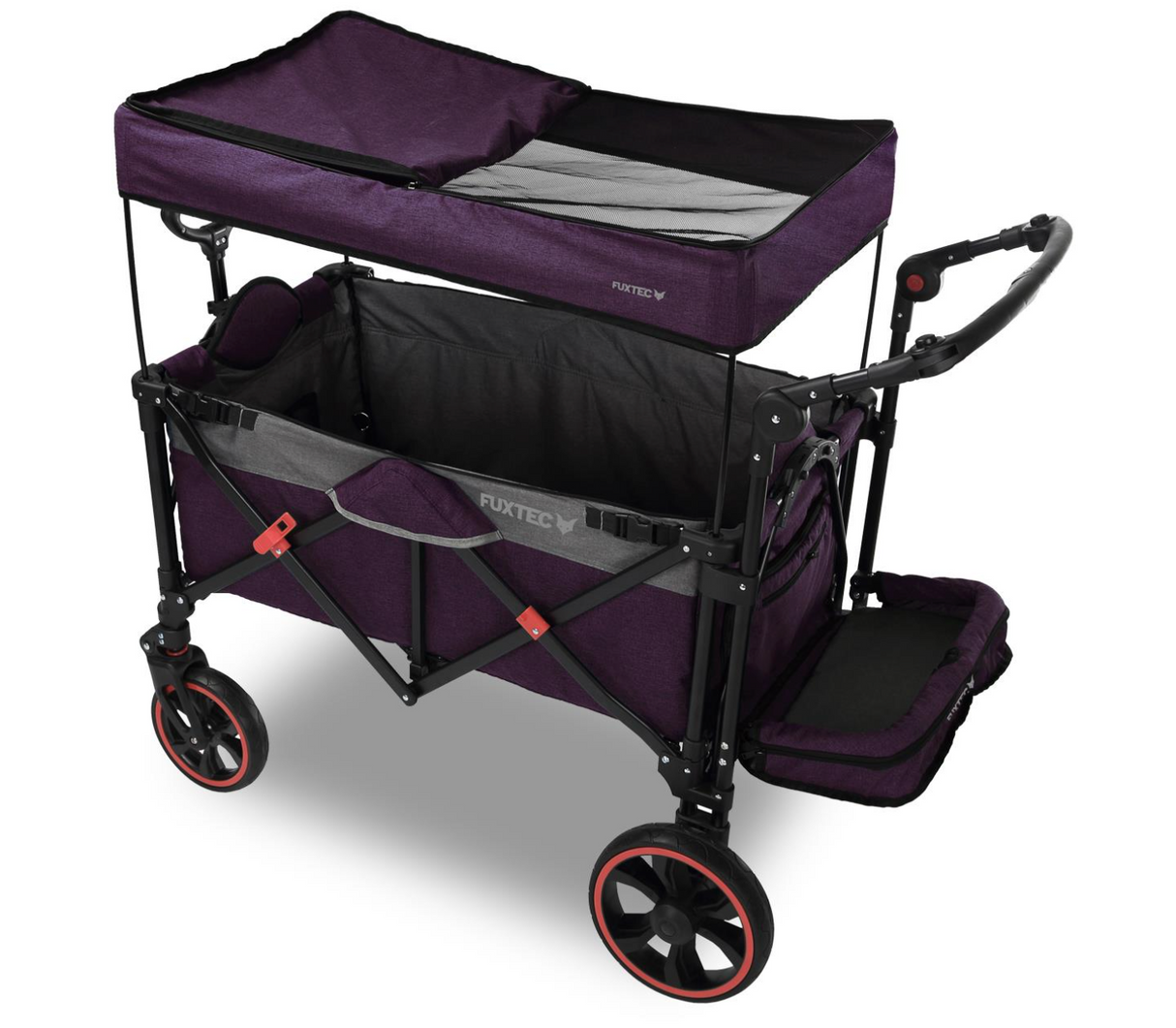 FUXTEC CTC850 Premium Kompakt-Bollerwagen, premium purpur