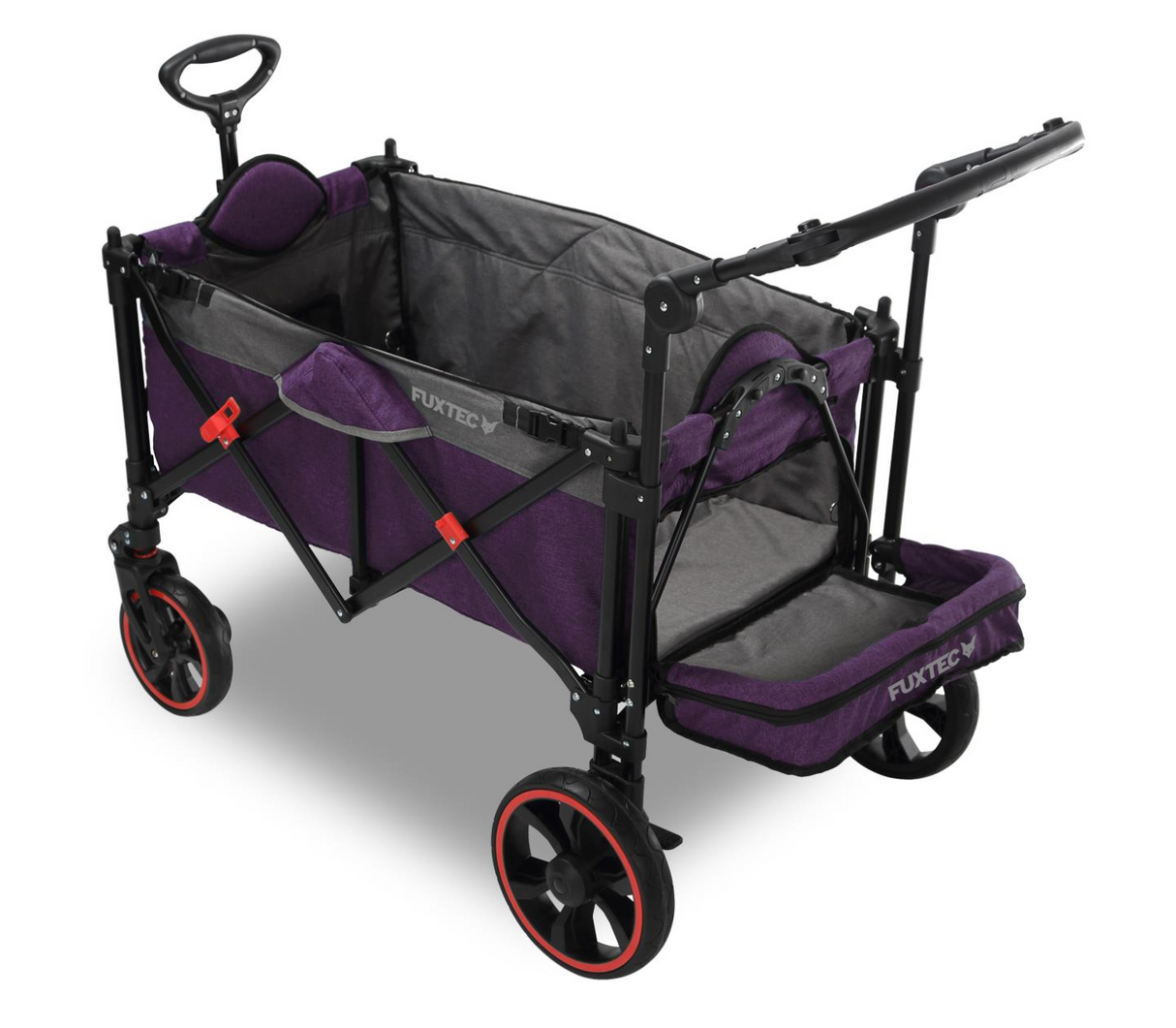 FUXTEC CTC850 Premium Kompakt-Bollerwagen, purpur
