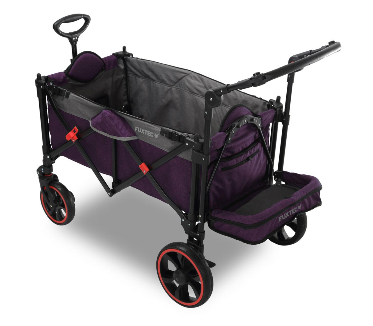 FUXTEC CTC850 Premium Kompakt-Bollerwagen, purpur