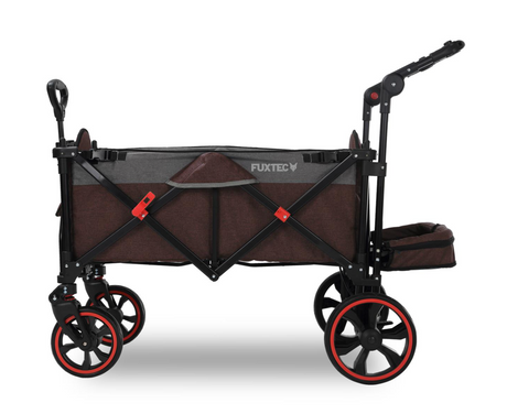 FUXTEC CTC850 Premium Kompakt-Bollerwagen, braun