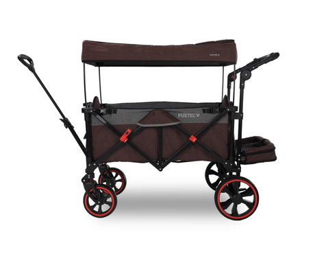 FUXTEC CTC850 Premium Kompakt-Bollerwagen, braun