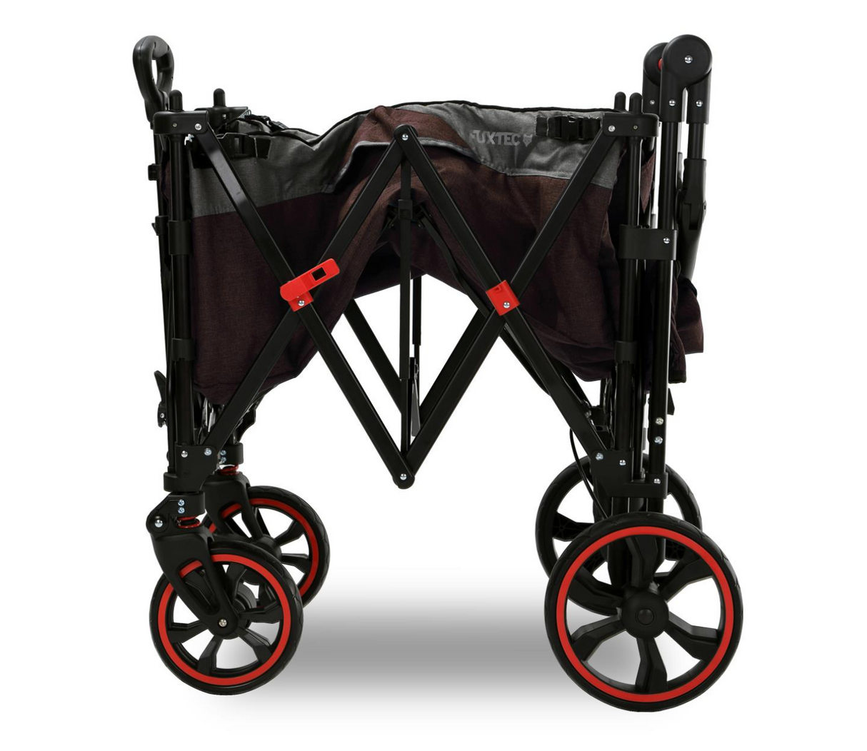 FUXTEC CTC850 Premium Kompakt-Bollerwagen, braun